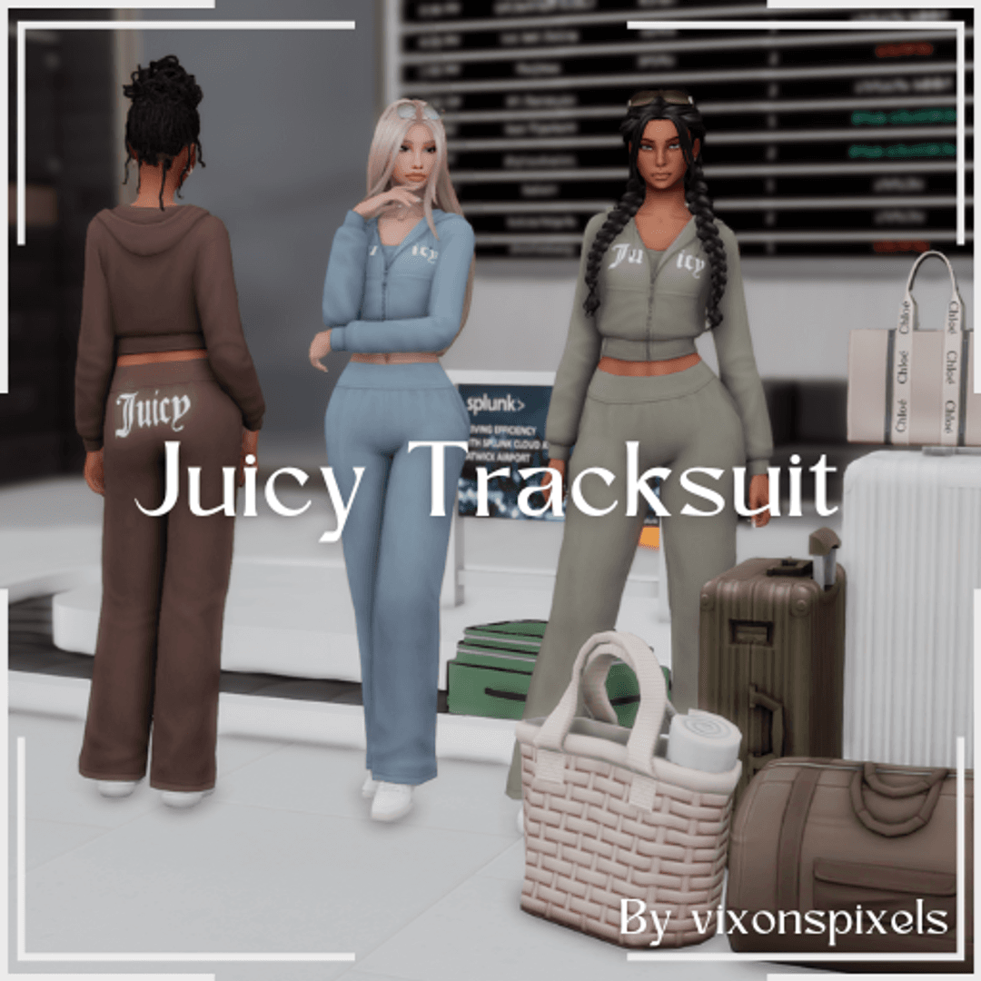 Скриншот мода Спортивный костюм Juicy Tracksuit
